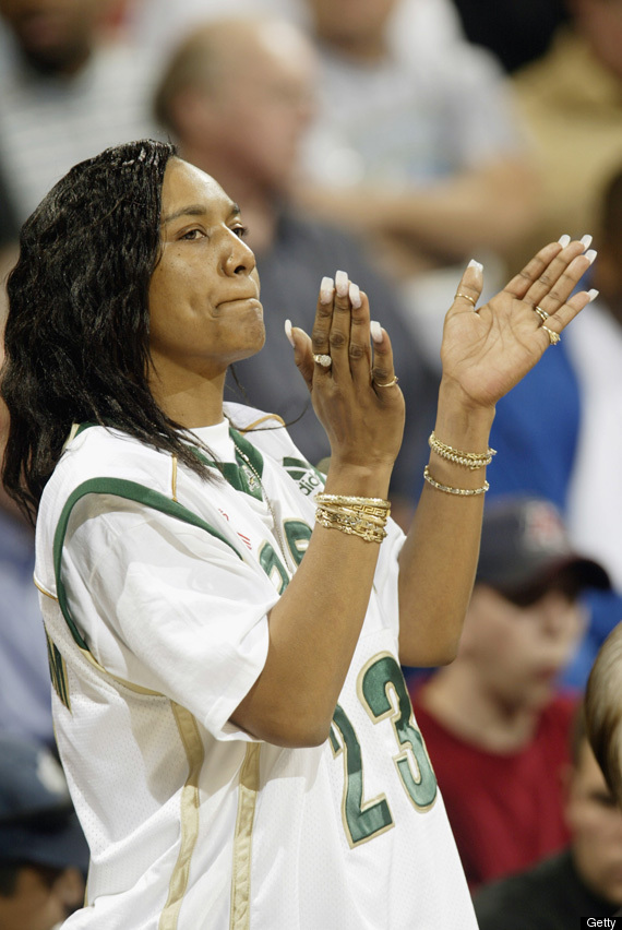 lebron james mom pictures. LeBron James#39; Mother proves